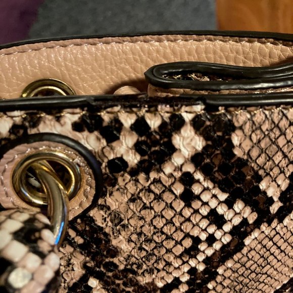 Just Fab Snake Skin Shoulder Tote - Picture 2 of 6